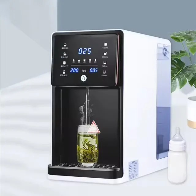 Customized Countertop Instant Hot Warm Home UF Reverse Osmosis Water Purifier Dispenser