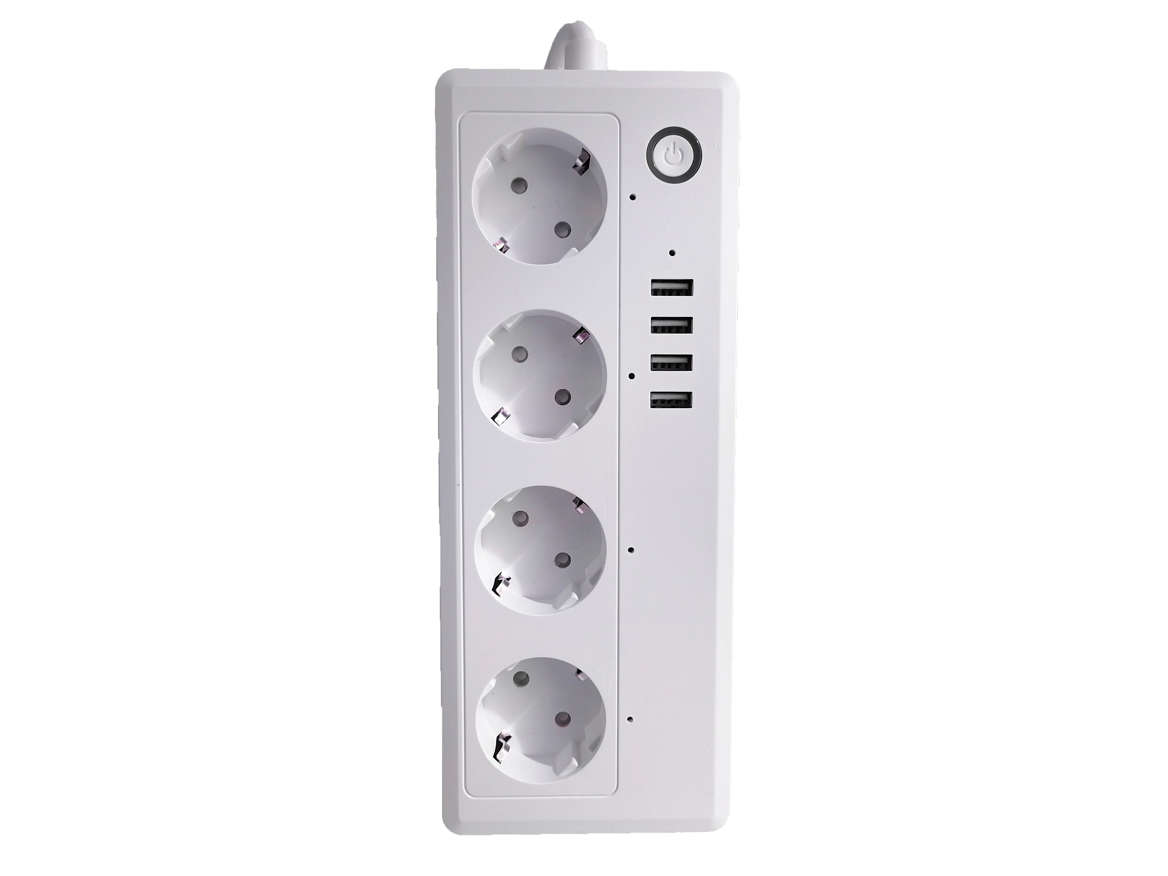 Surge protector 4 Outlets&4 USB Ports Alexa Google Home IFTTT Wifi Smart Power Strip