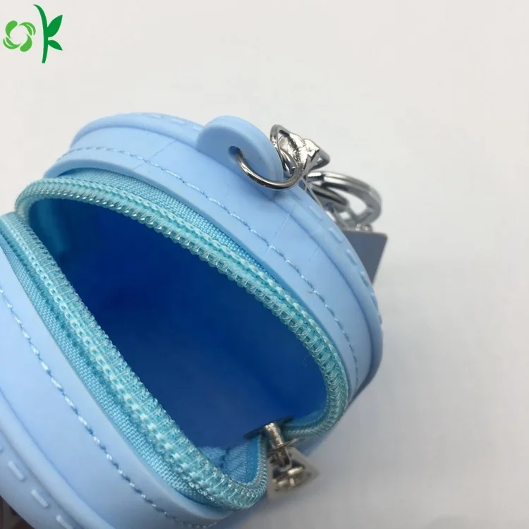 OKSILICONE многоразовый силиконовый рюкзак для наушников Портативная сумка хранения детская кожаная мини-кошелек монет детей