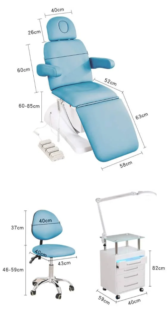 Salon Furniture Electric Spa beauty Massage Bed Couch Medical Facial chair