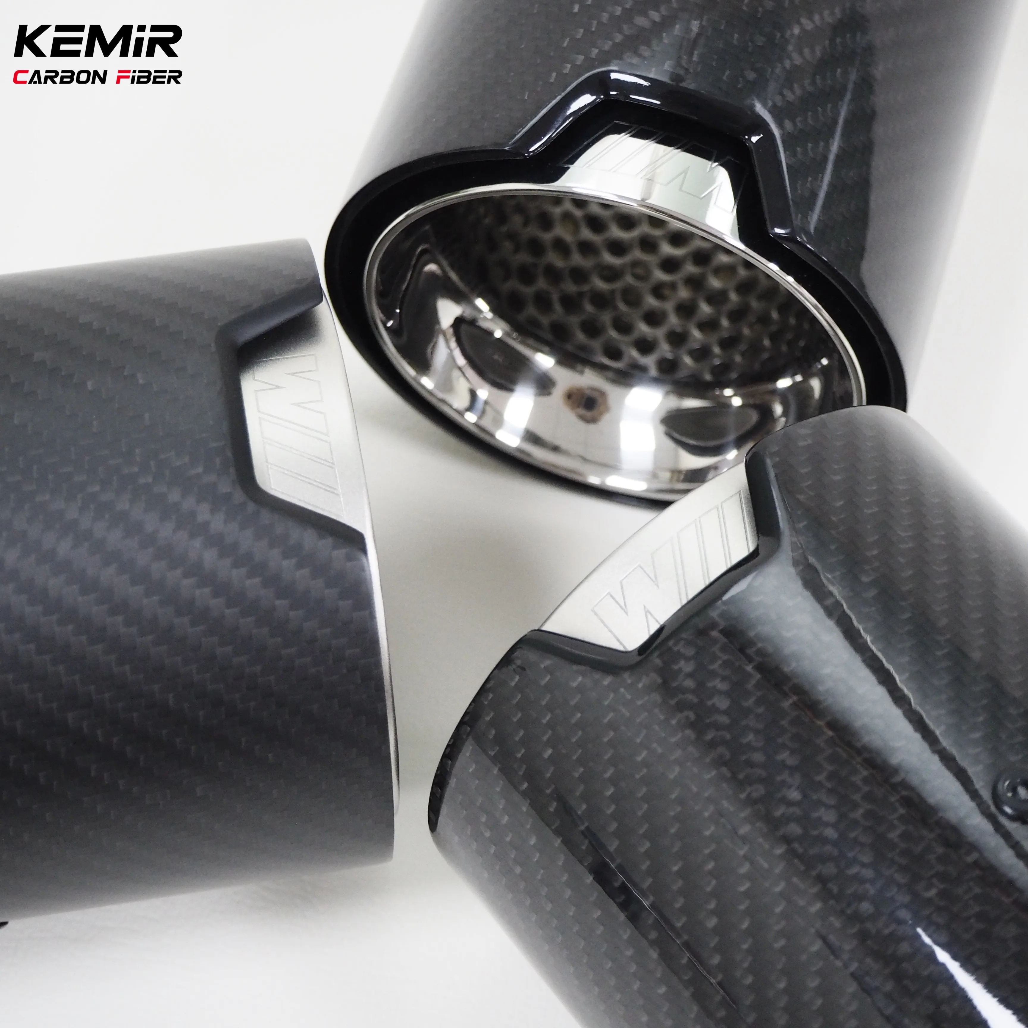 
M Performance Carbon fiber M4 Exhaust tip with 304 SS 