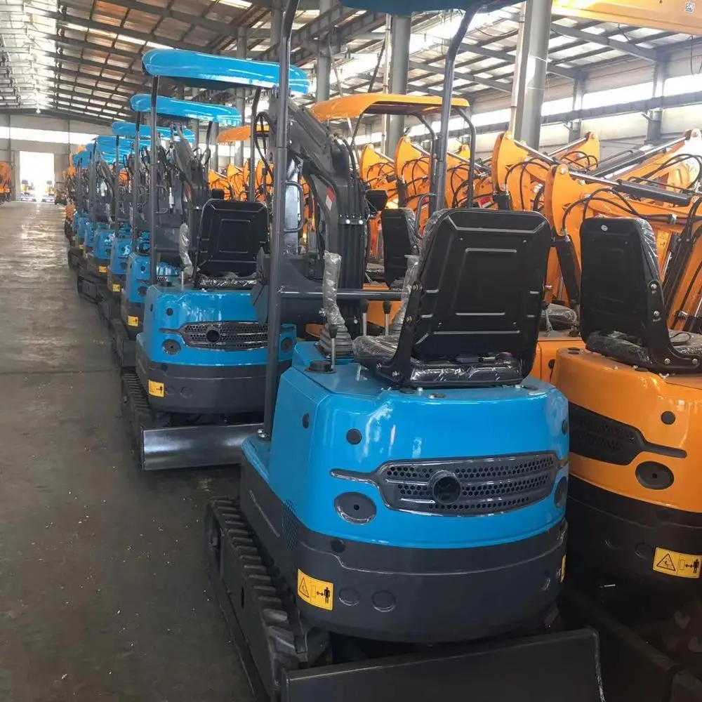 Cylinders Strong Power Mini Excavator 0.8 Ton 2 Ton Xiniu Mini Excavator XN08 Rhinoceros Micro Excavator XN08