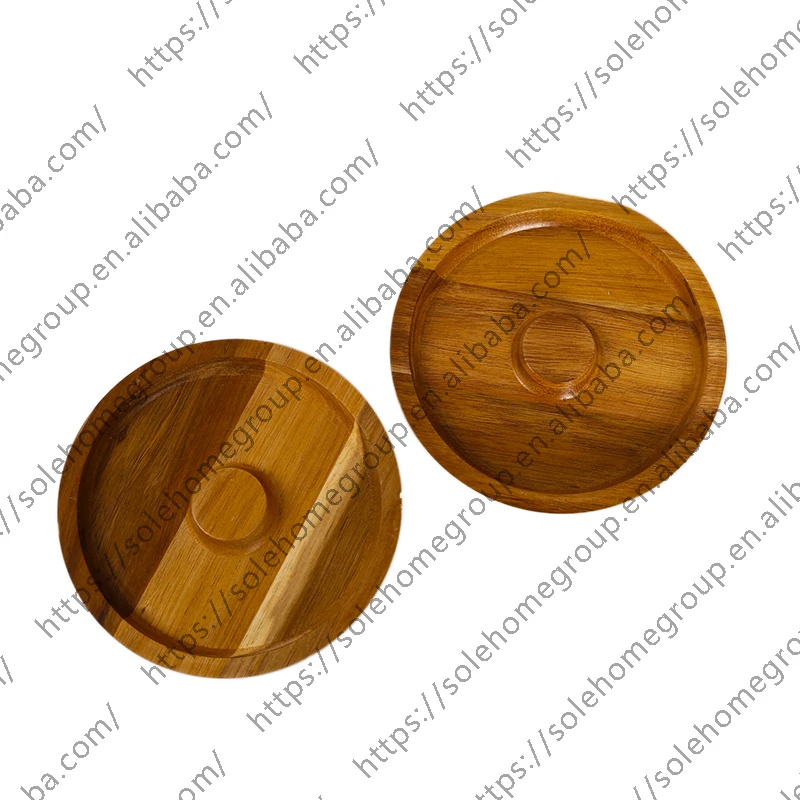 wooden acacia margarita salt rimmer cocktail rimmer kit 5.5 inch diameter glass rimmer