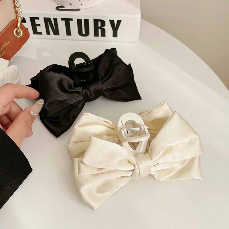 Элегантная заколка для волос с бантом, модная заколка для волос, Очаровательная большая заколка для волос для женщин