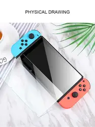 Оптовая продажа, высококачественное противоударное закаленное стекло для защиты экрана Nintendo Switch