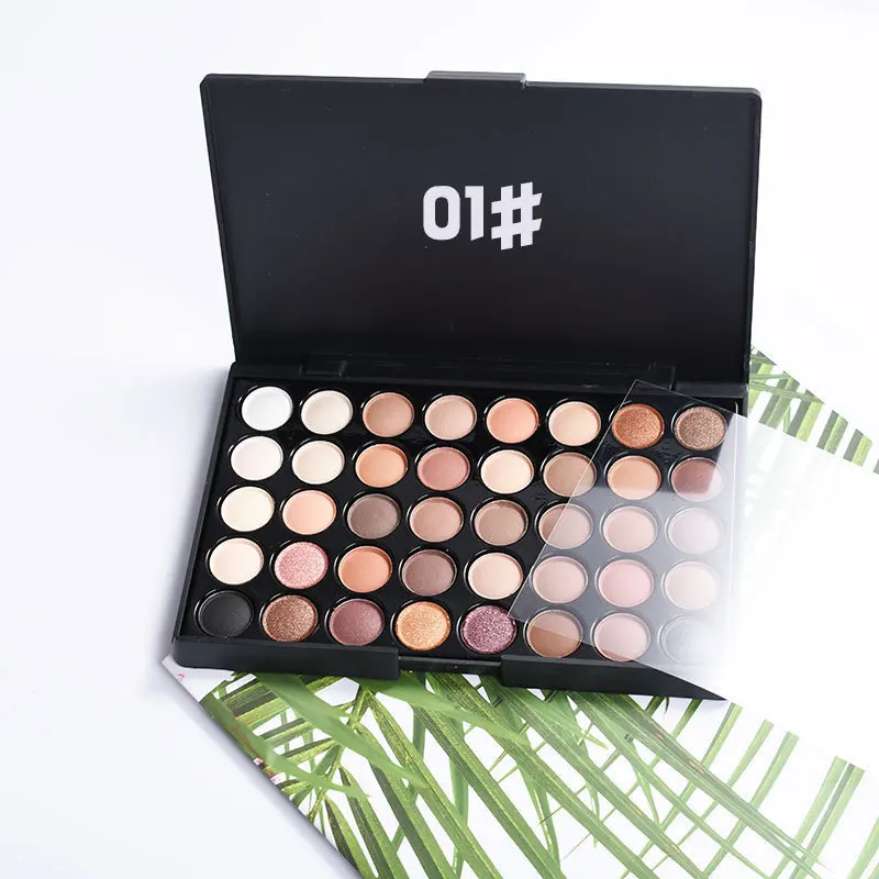 Wholesale Cheap Eye Shadow 40 Color matt combination earth color modified fairy eye shadow plate  small batch customization