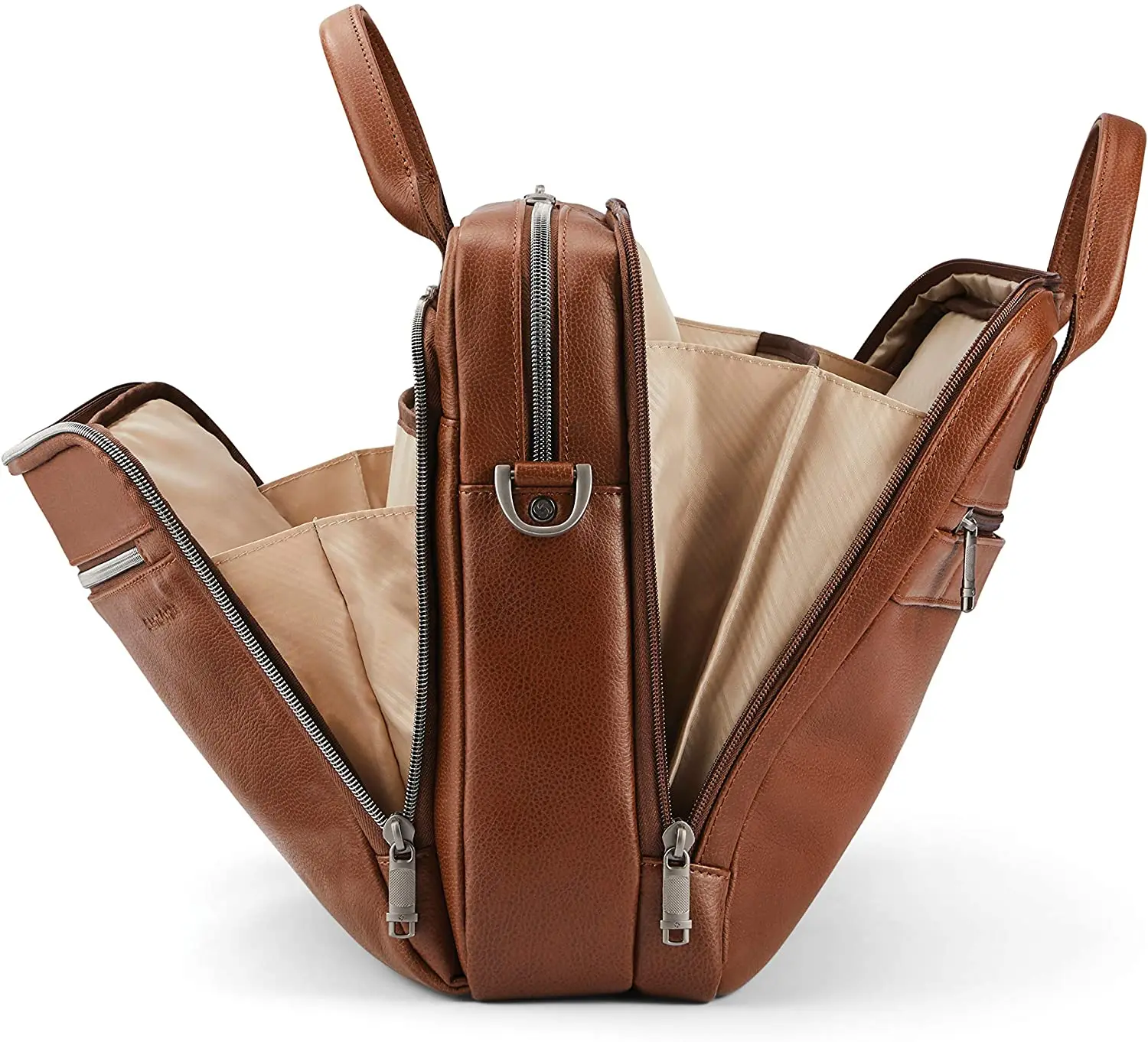 luxury Classic Leather Briefcase man bags genuine leather for men