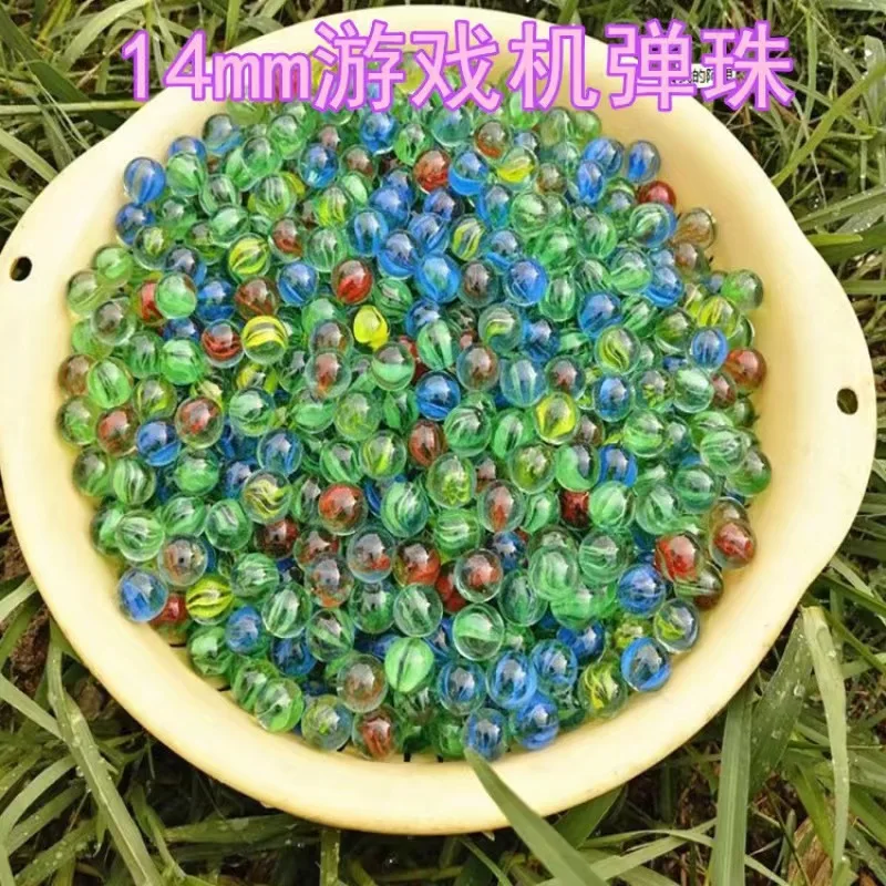 14-25mm Color Round Spot yellow green blue red white black color round soild big glass marbles ball 16mm Big Glass Marbles Ball