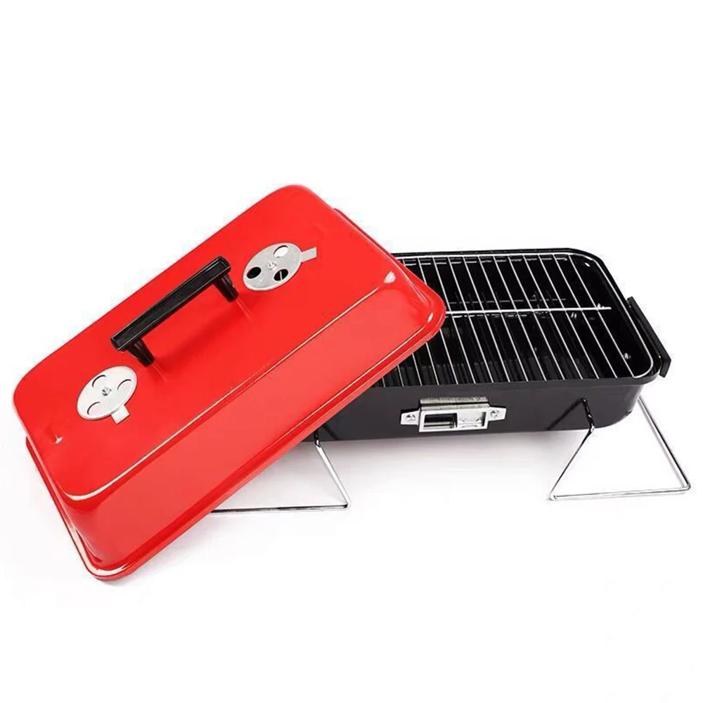 DYSC wholesale Hot selling Folding Tabletop Portable Barbecue grills bbq with Lid