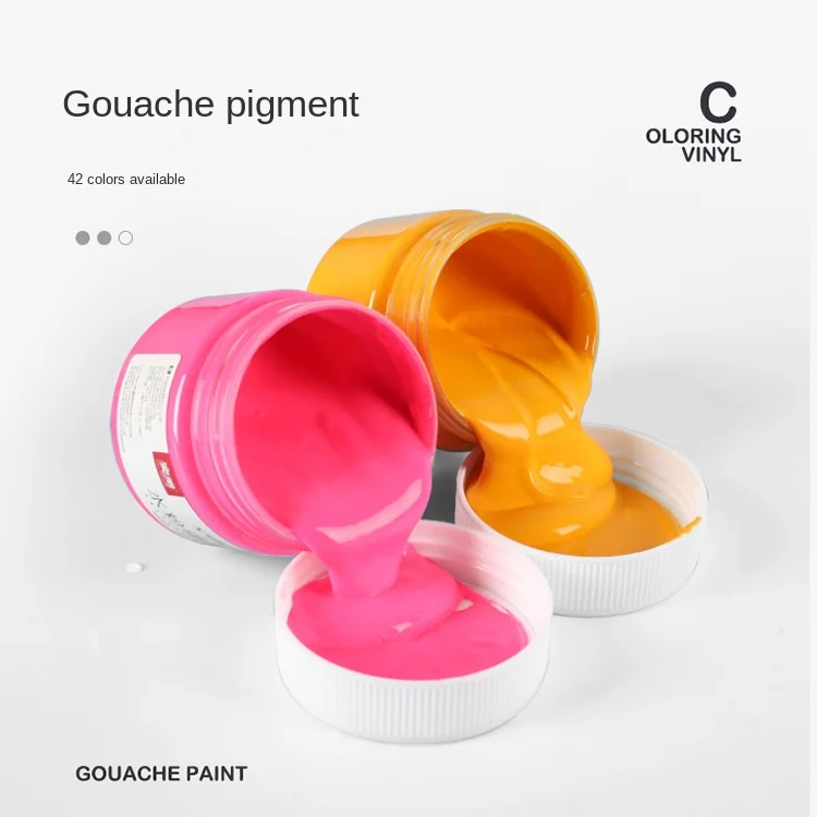 42 color 100m quick drying watercolor pigment G01 series student specific watercolor painting art pigment wholesale