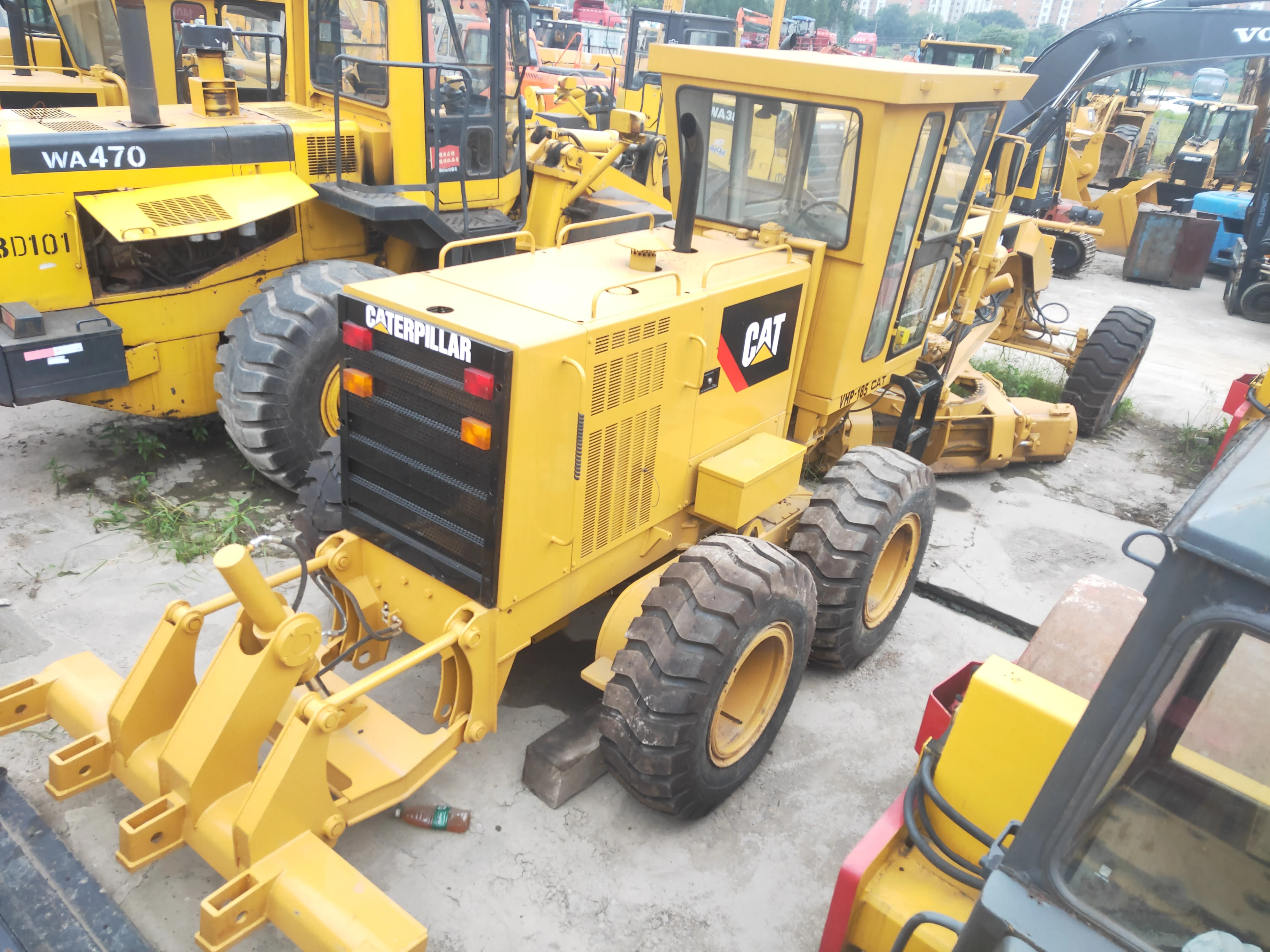 original Caterpillar paver Good Condition Road Grading Blading Machine Used Cat 140H Motor Grader Construction Machinery