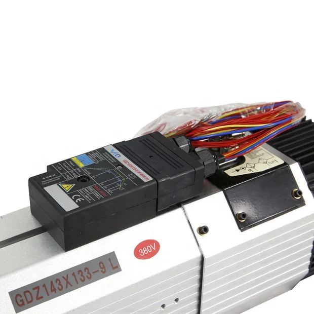 Automatic tool change ATC spindle motor with ISO30 9kw spindle cnc