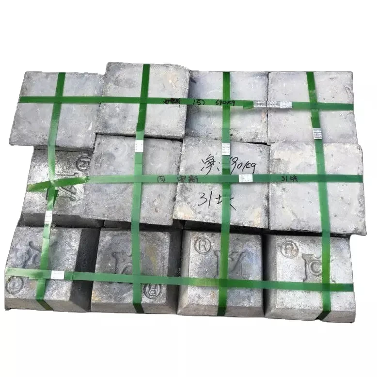 Good Quality CAS 7440-36-0 99.65%/99.85% Antimony Ingot for Metallurgy