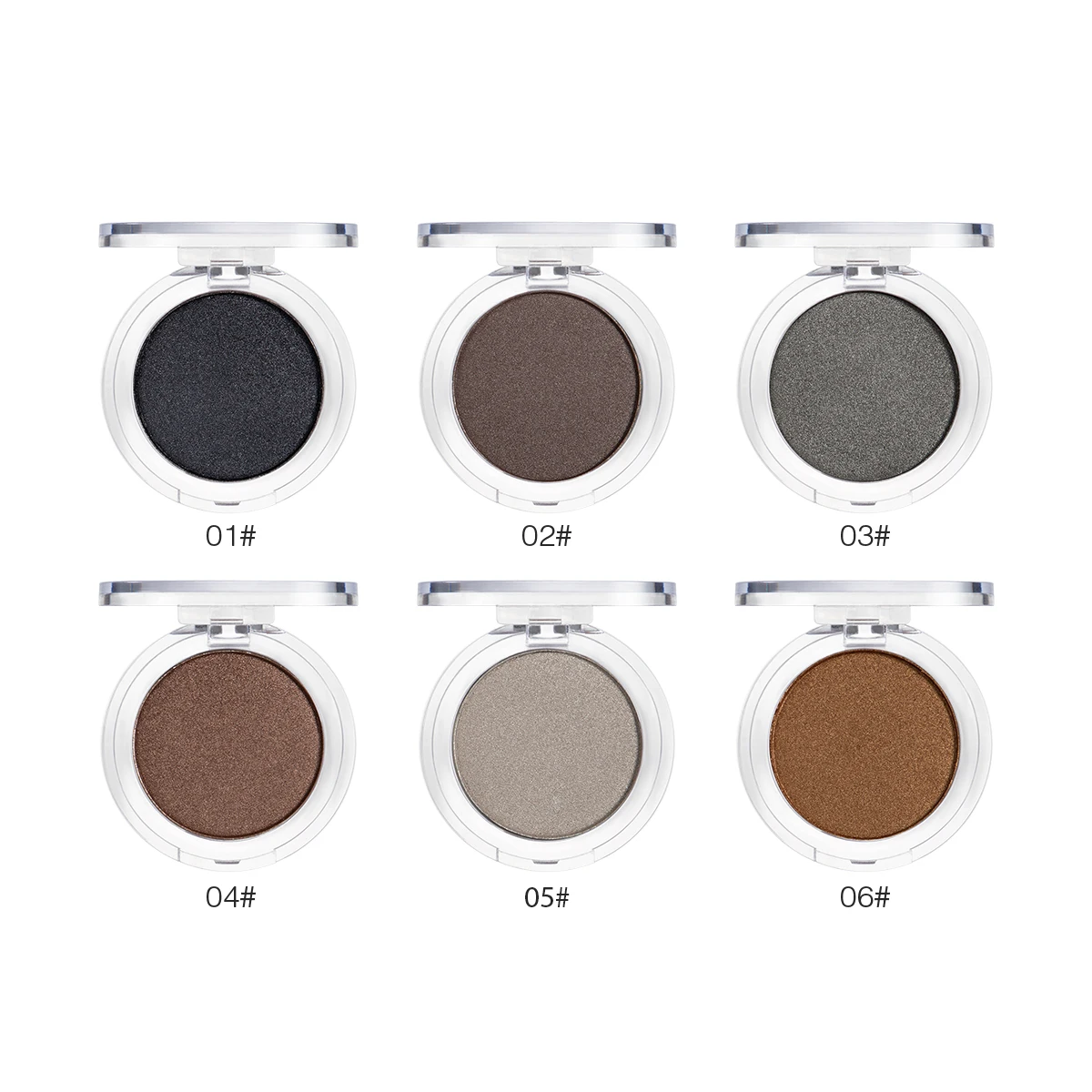 MENOW Metallic Eyeshadow Palette Travel Size Private Label Eyeshadow Powder Highly Pigmented eyeshadow primer