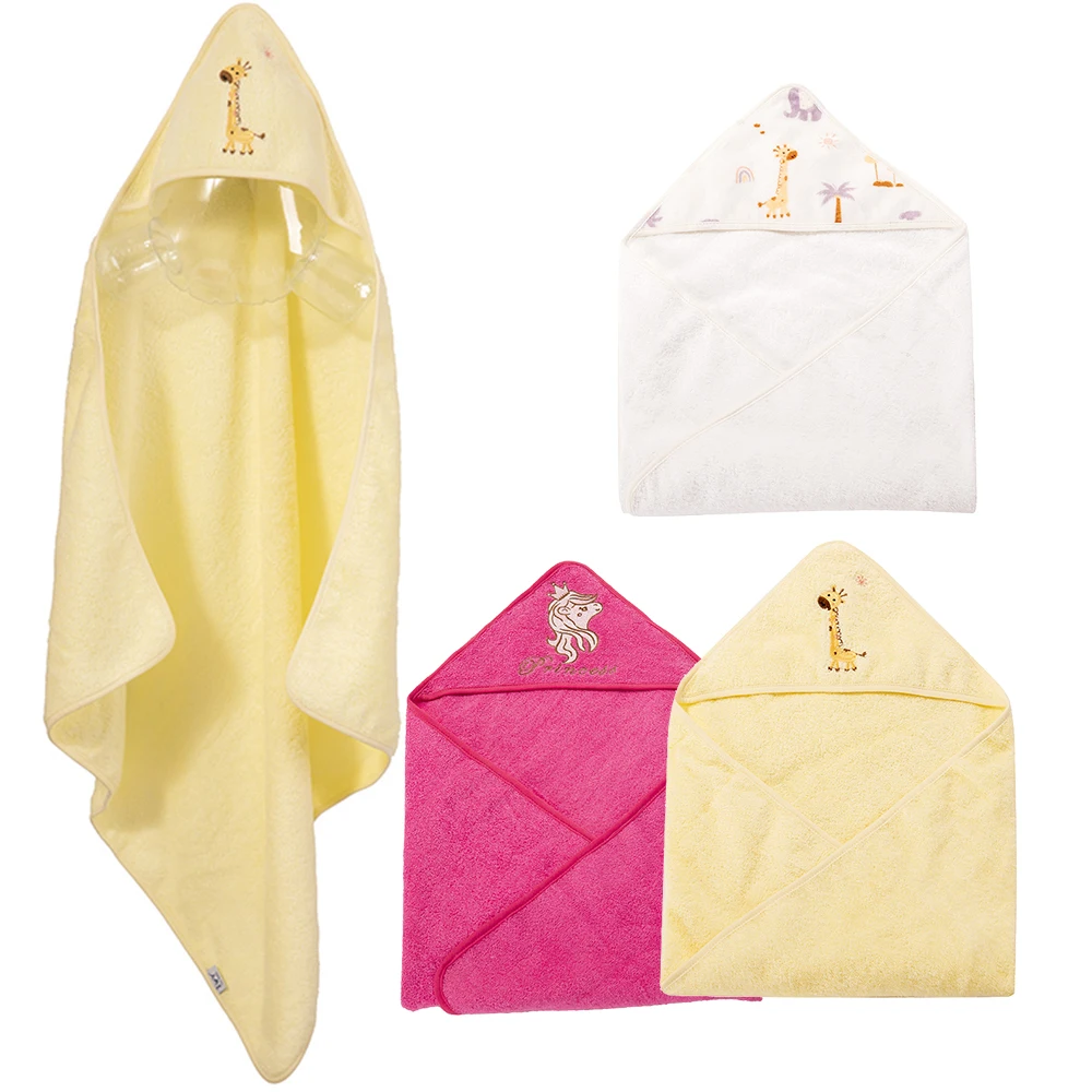 beach towel hoodie towel for kids and baby Premium Ultra-Soft Viscose made from Bamboo with Unique Design towel hoodies
