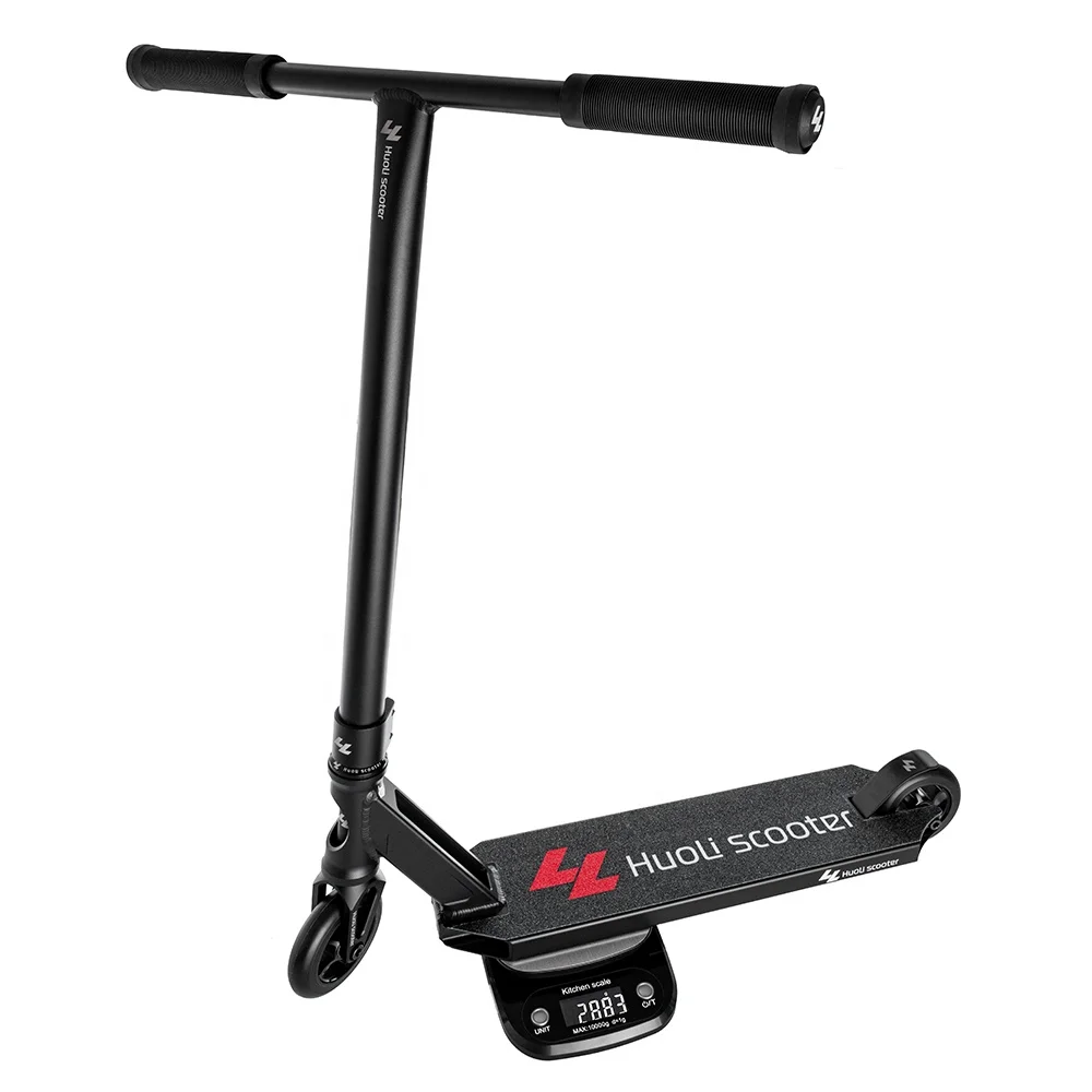 Huoli Complete Pro Stunt Scooters Lightweight Extreme Push Kick Freestyle Trick Scooters for Kids With Stable Performance