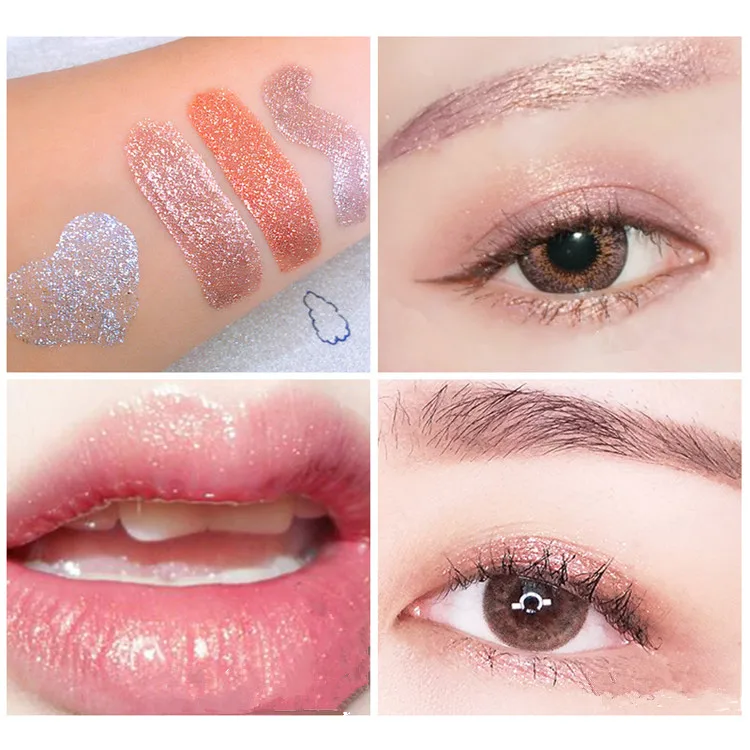 
High pigment 10 colors liquid eyeshadow with your custom logo 