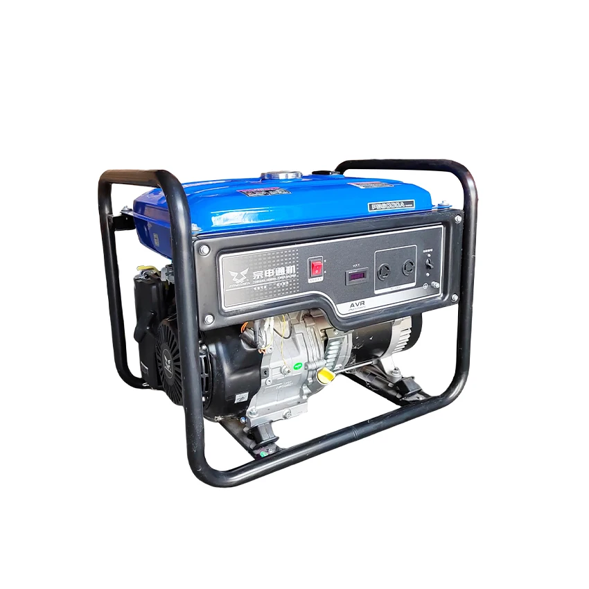 zongshen 110v 220v gasoline generators manual electric portable air cooled engine small generator