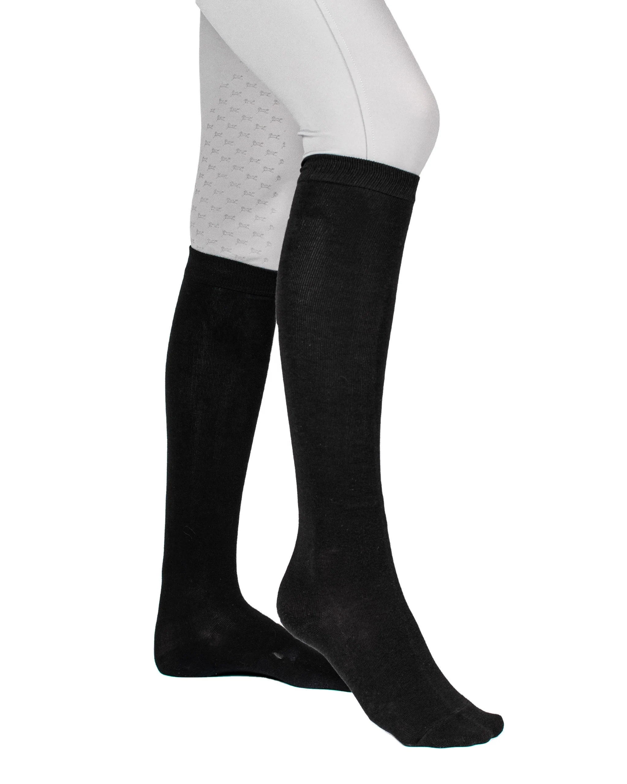 Hot Sale Unisex Sports Riding Socks Customized Pure Cotton Long Equestrian Socks