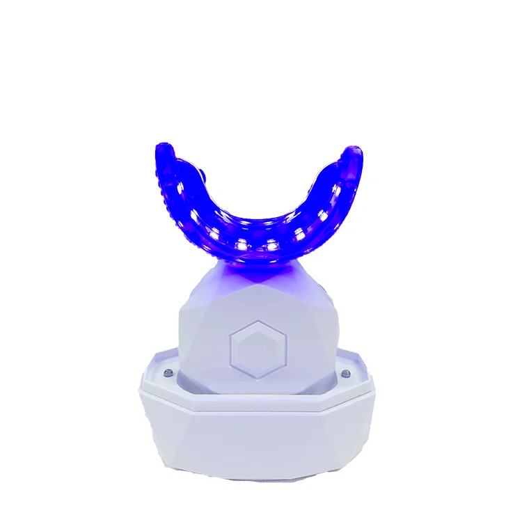 Wireless Portable Rechargeable Safe Comfortable Cold Whitelight Teeth Whitening Light Home Used