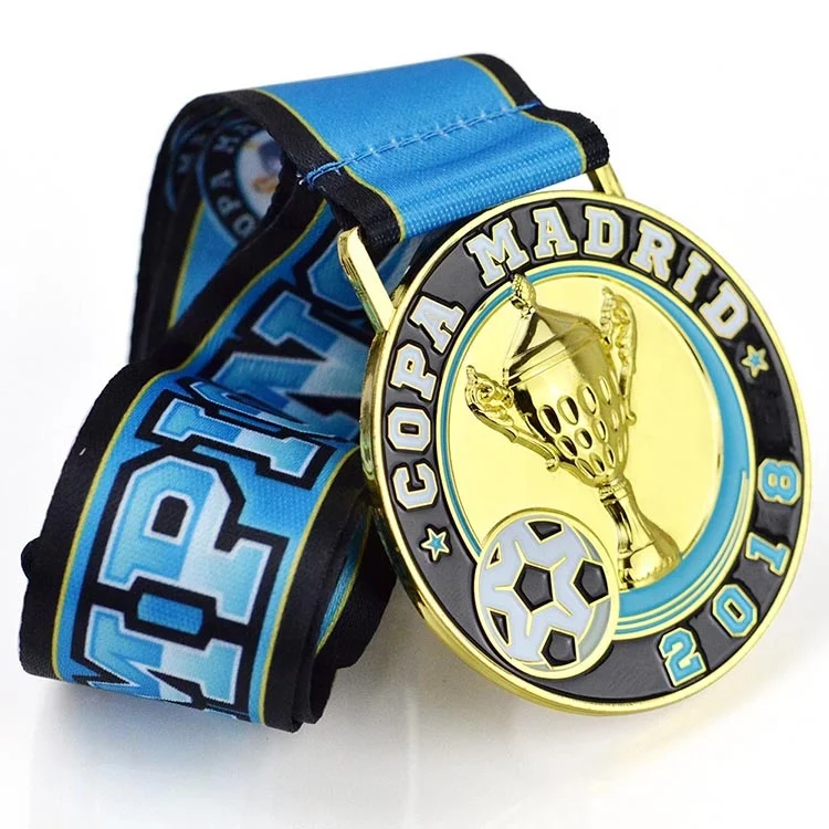 Wholesale Cheap Design Your Own Blank 3d Gold Award Customized Metal Sport Medal