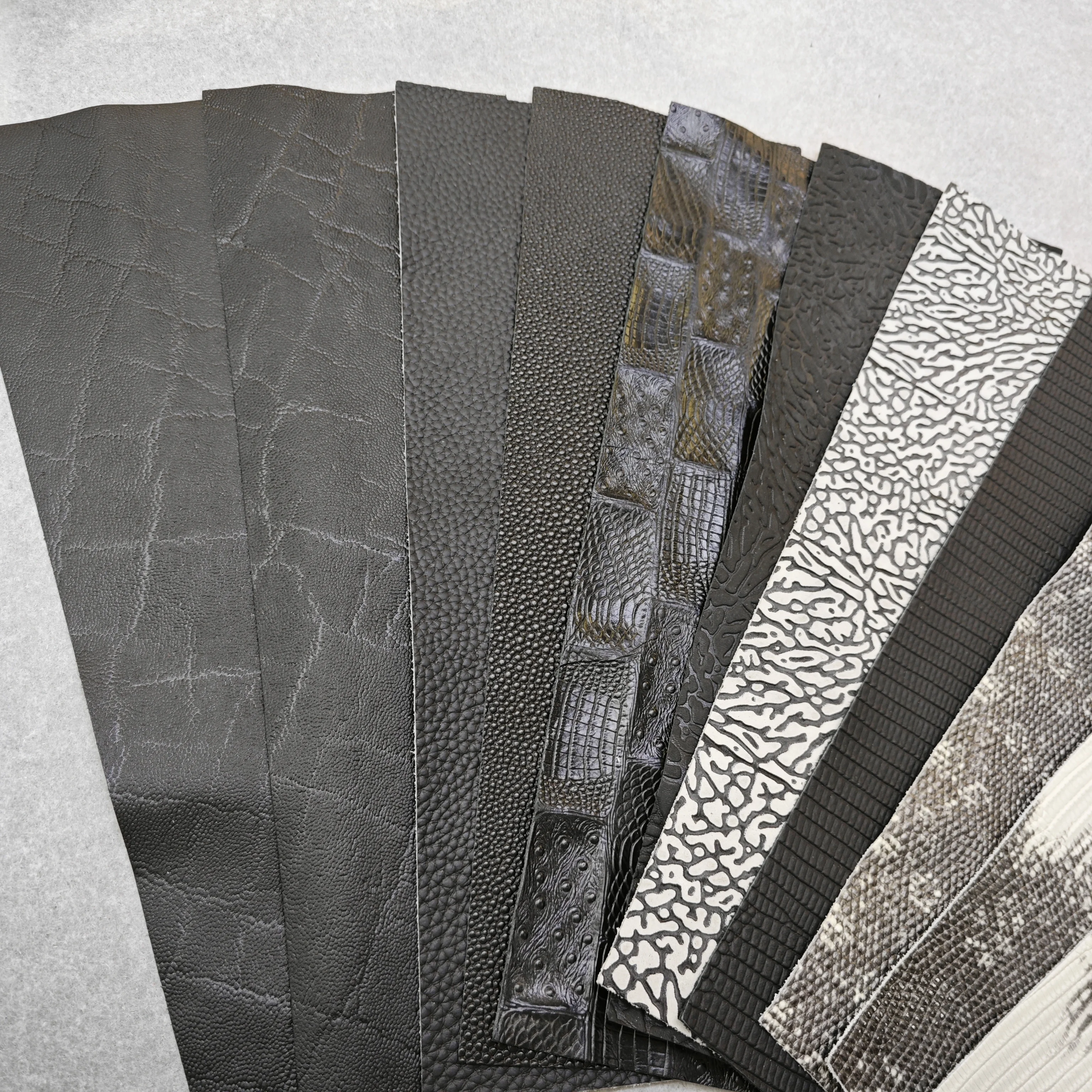 Many pattern billiard cue leather wrap lizard elephant lychee grain genuine cowhide for pool cue