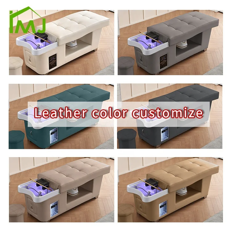 Beauty Salon multifunction Thai massage head spa hair wash bed nursing shampoo bed