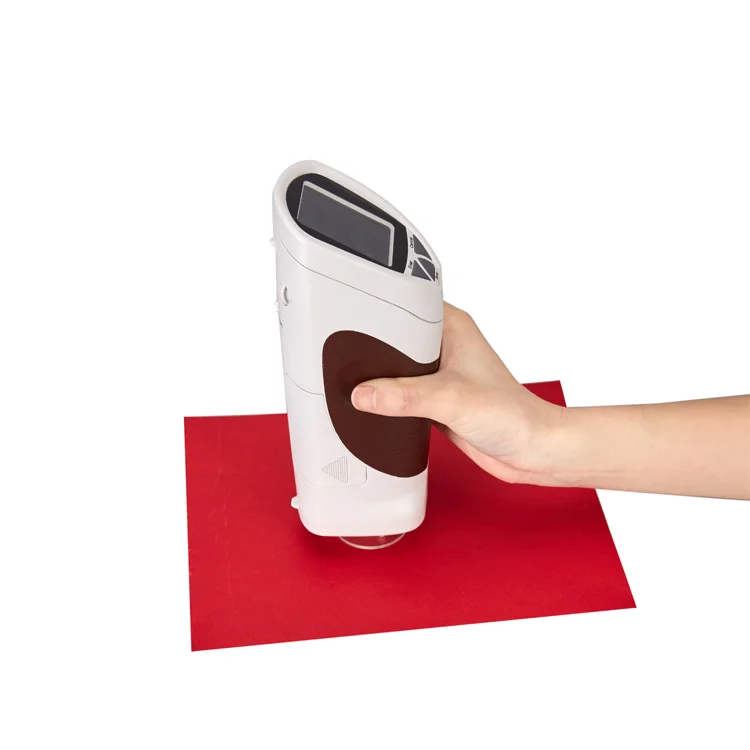 
CS-10 digital portable colorimeter for plastic paint printing food cement weaving dyeing 