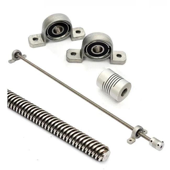 Шариковый винт с линейным движением диаметром 8 мм, мини шариковый винт 0801 0802 082,5