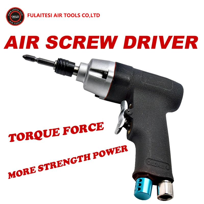 Factory direct sales 5HA 8H 10H Gun Type Industrial Reversible Air Impact Screwdriver Pneumatic Screwdriver