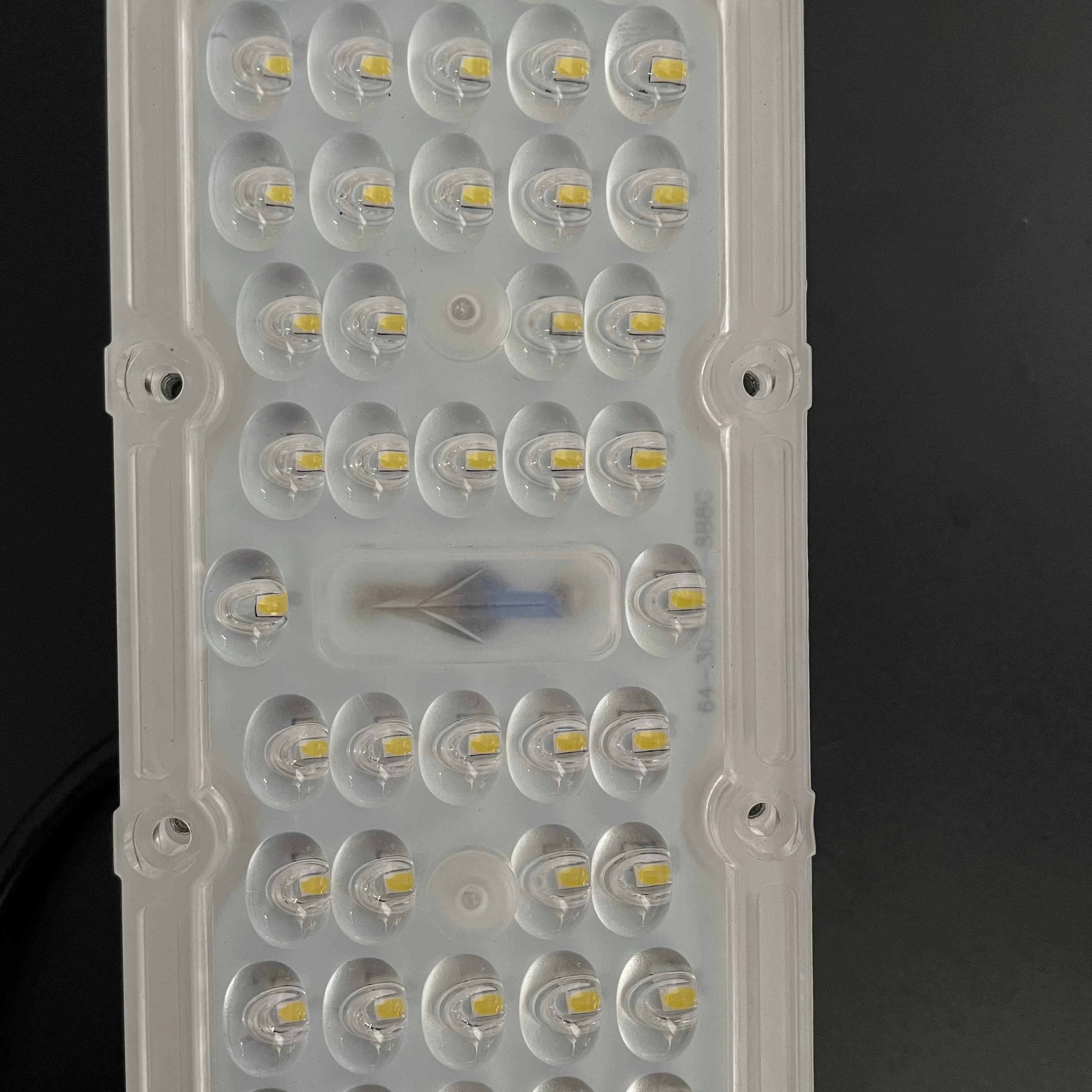 50 Вт 64 светодиодные линзы и Smd 3030 Pcb 12 в 24 48 В Dc Светодиодный модуль уличного