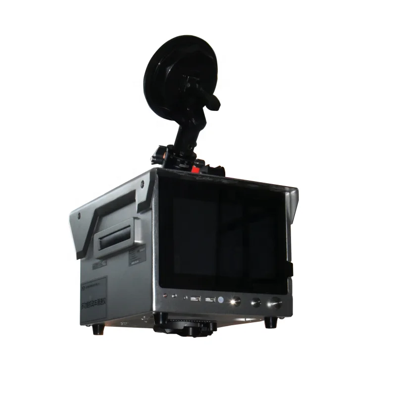 Newest mobile portable speed enforcement dual sensor 4G GPS remote control radar speed camera
