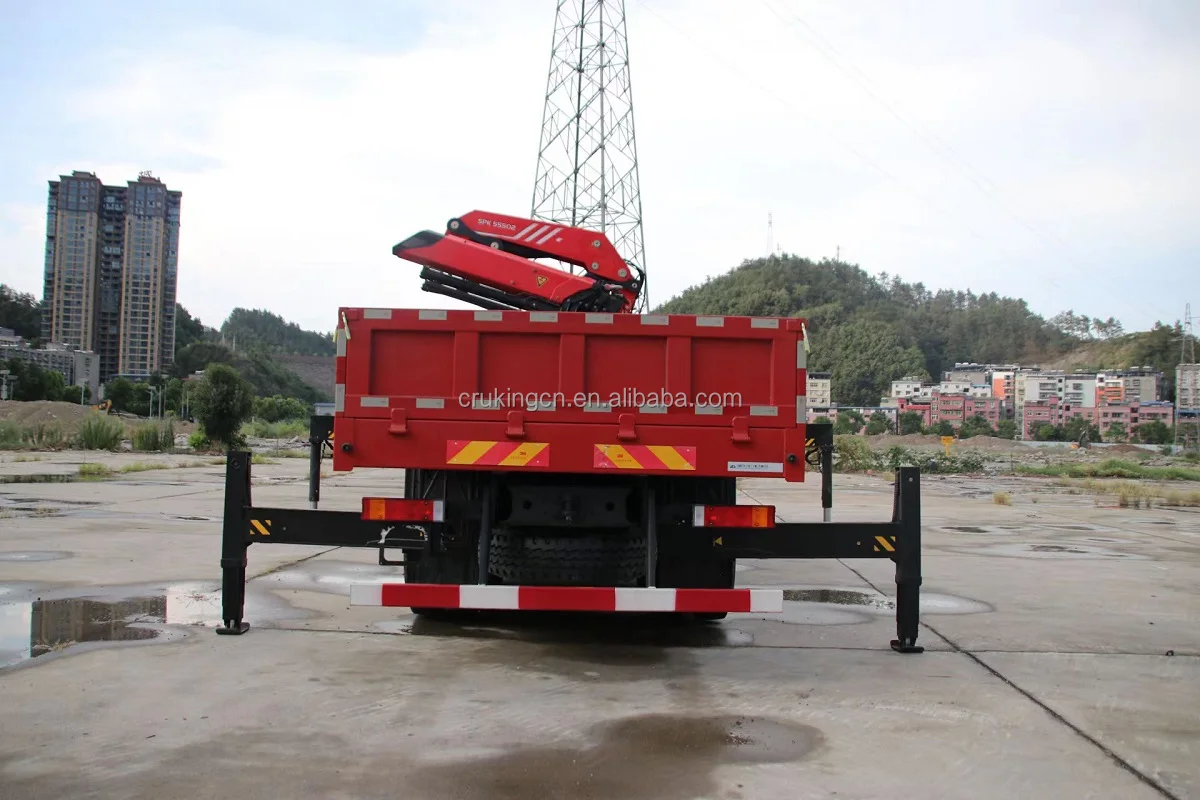 Truck-mounted crane knuckle boom crane SPK55502E
