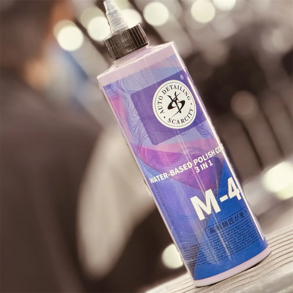 SCARCITY Luxury Gloss 500ml Paint Protection Wash Car Polish Wax Liquid