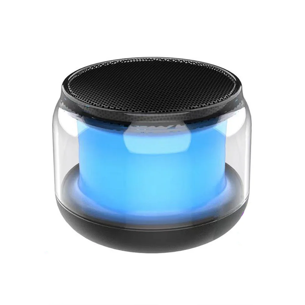 Custom Logo Professional Speakers Surround Sound Audio Music Player BT Wireless Speakers Portable Mini Speaker With RGB Lights