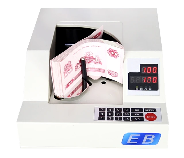 VC-650 Hot Selling Large Lcd Vertical Automatic Multiple Counting Machine Portable Mobile Money Counter Machine