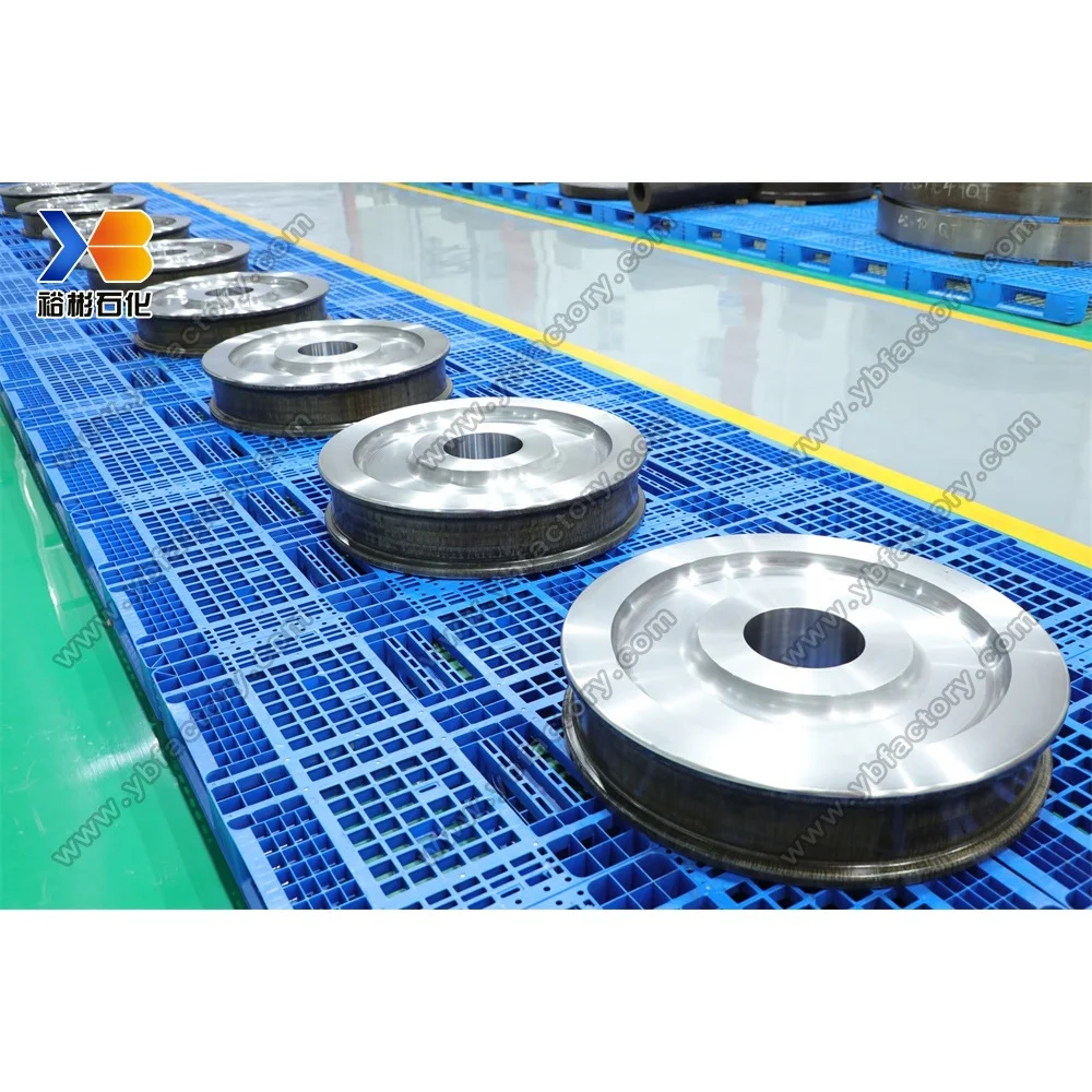 Customized Forging Ladle Car Wheel CNC Machining Alloy Wheels