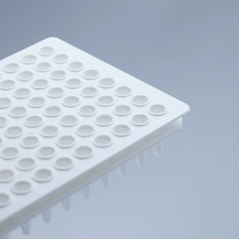 Plastic 96 Well Transparent PCR Plate 96well 0.2ml/0.1ml white plastic pcr plates for ABI