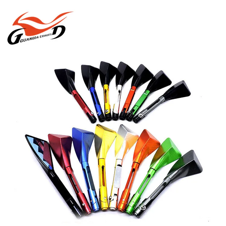 GDMotor -Motorcycle Refit Part CNC Rearview Mirror Triangle Motorbike Rear Mirror