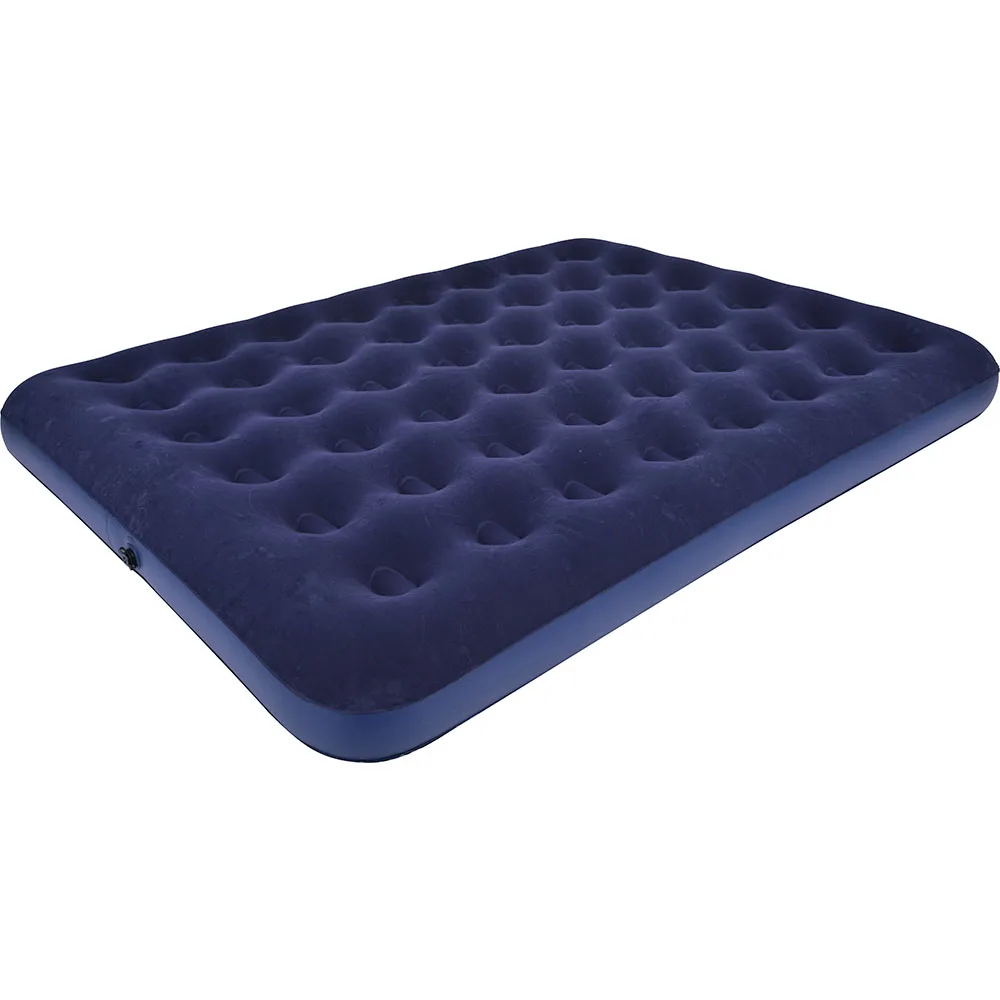 Custom Flocked PVC Size 203*152*22cm Indoor Outdoor Inflatable Air Bed Mattress For Camping