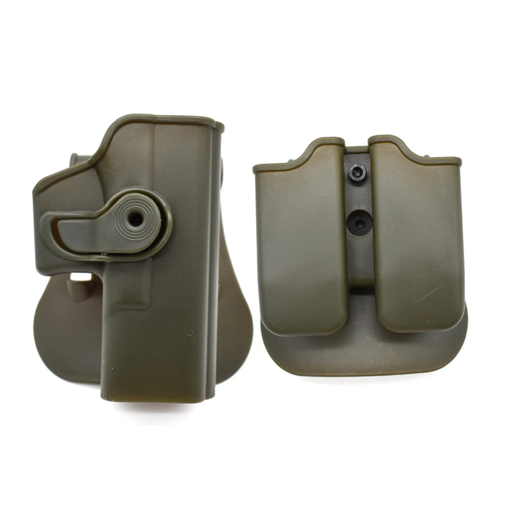 Tactical Waist Holster Case with Mag Pouch Portable Hunting Accessories Paddle Belt Holster 17GL Gen1-4