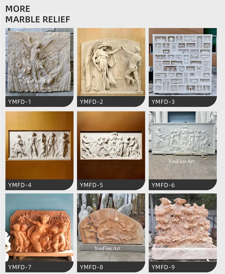 Marble Wall Sculpture Relief