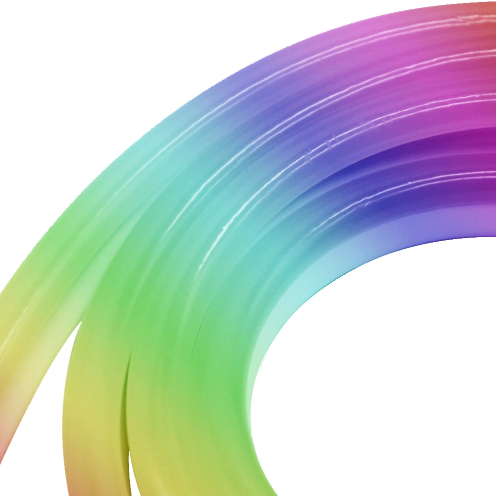 Relight 50m Per Roll AC neon Strip Light 220V PVC Neon Flex RGB Color 15x25mm With Adapter