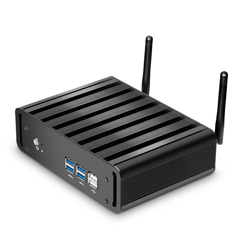 Industrial  Mini PC I5 4200U Processor LAN USB3.0 Support  Win10 Linux Fanless Small Desktop Computer