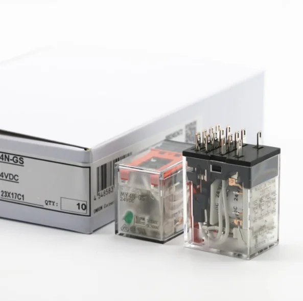 New Original Intermediate Relay MY4N-GS DC12V 3A 8P14P