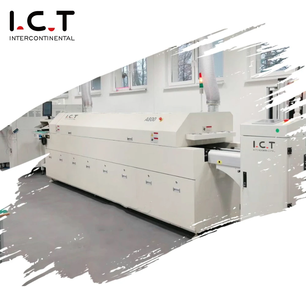 NEW HOT LED SPECIAL VACUUM REFLOW OVEN ETA E10 SMD REFLOW OVEN 7 LEVEL REFLOW SOLDERING OVEN WITH COMPETITIVE PRICE