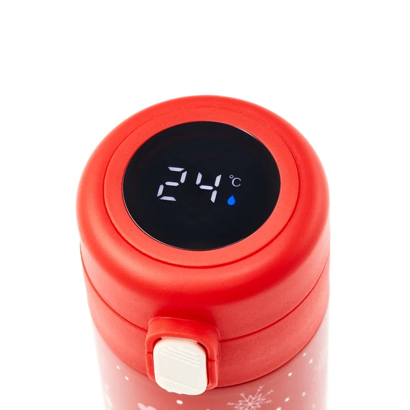 Vacuum Flasks Thermoses LED Digital water bottle mugs Thermos Stainless Steel Thermal thermos con led