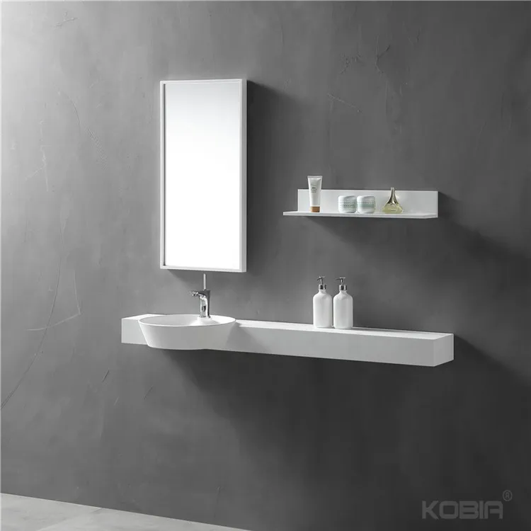 Special design new model hand wash basin price wall hung long narrow bathroom sink