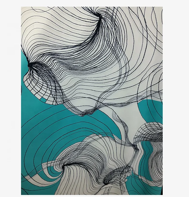 lululemon yoga quick dry Sports Printed fabric 4 way stretch 75nylon 25spandex for swimwaer dress garment surskit plush