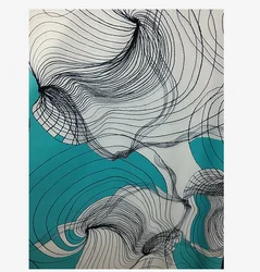 lululemon yoga quick dry Sports Printed fabric 4 way stretch 75nylon 25spandex for swimwaer dress garment surskit plush